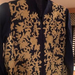 Agha Noor cape style shirt
